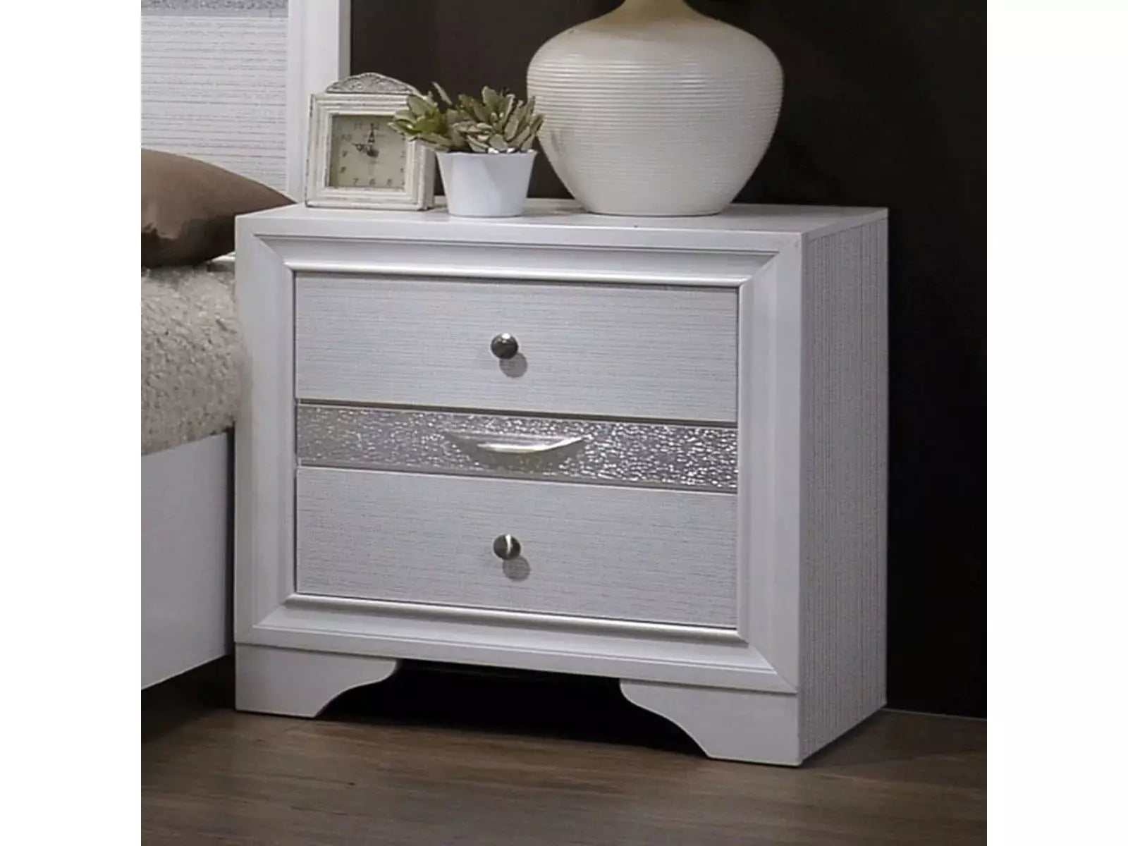Chrissy White Nightstand