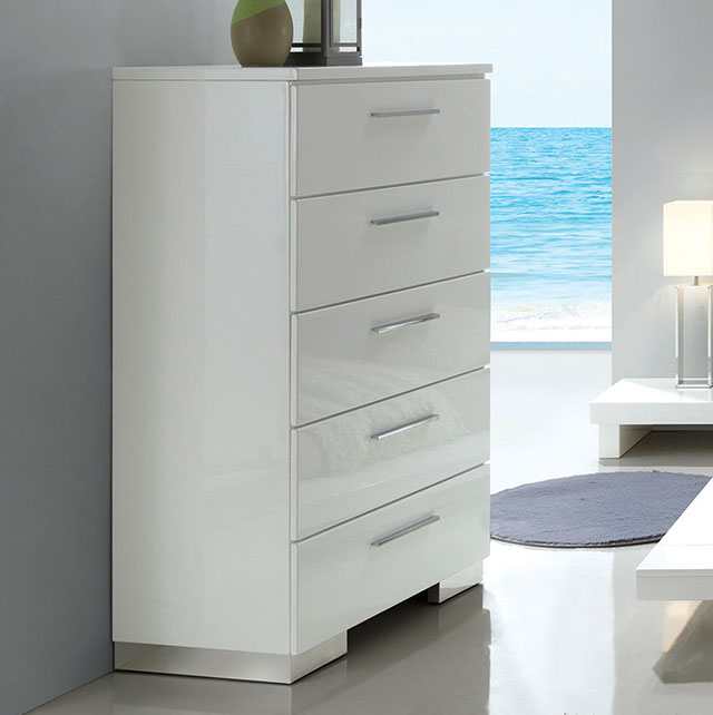 Christie White Chest