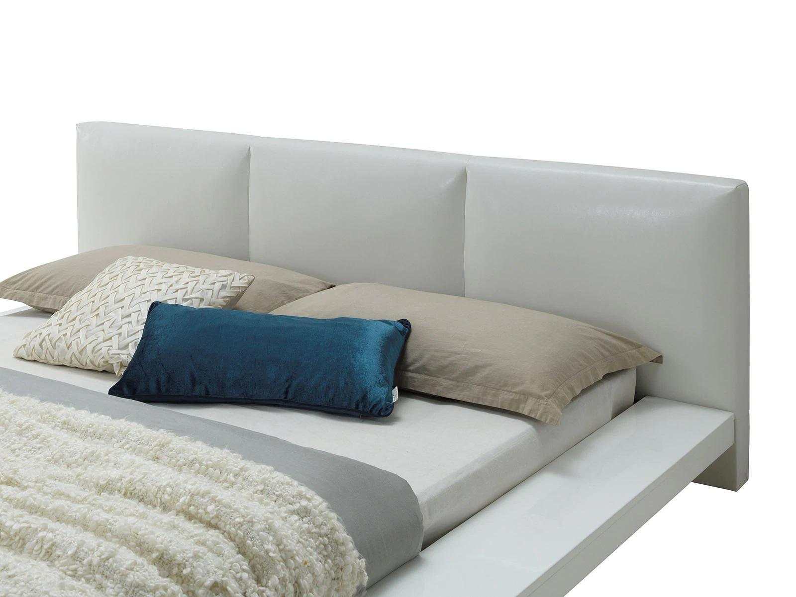 Christie White High Gloss Lacquer California King Bed