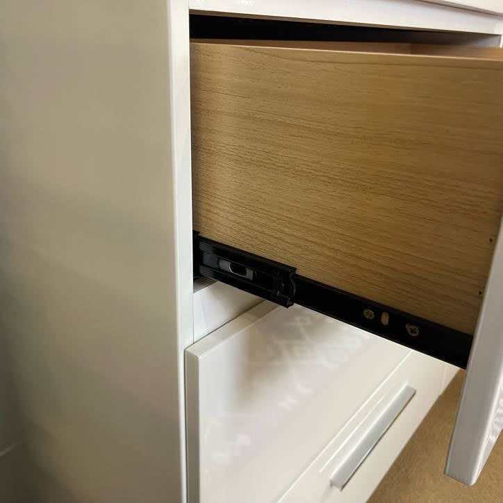 Christie White High Gloss Lacquer Dresser