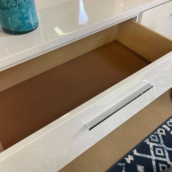 Christie White High Gloss Lacquer Dresser