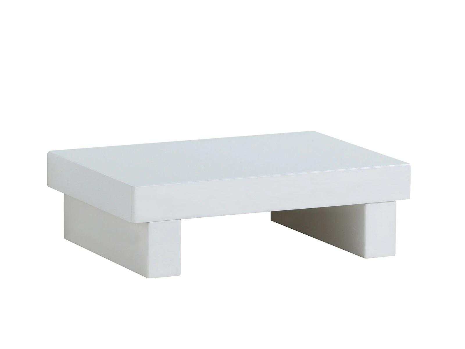 Christie White High Gloss Lacquer Nightstand