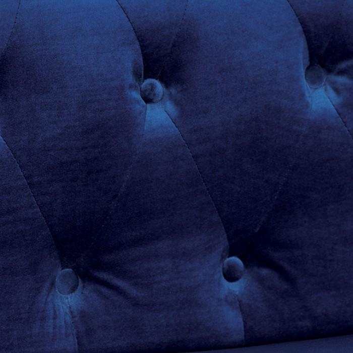 Ciabattoni Navy U Shape Sectional Sofa