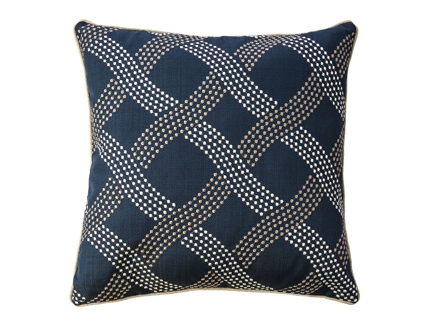 Cici Navy Pillow (Set of 2)