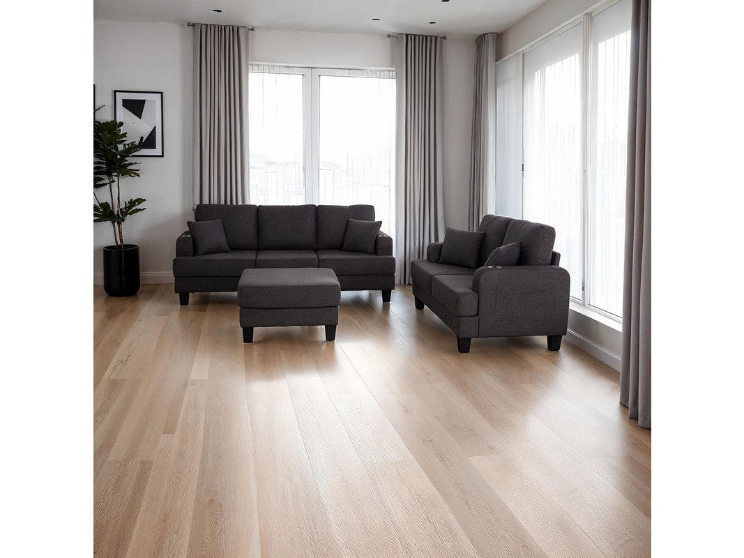 Cinderford Dark Gray Sofa