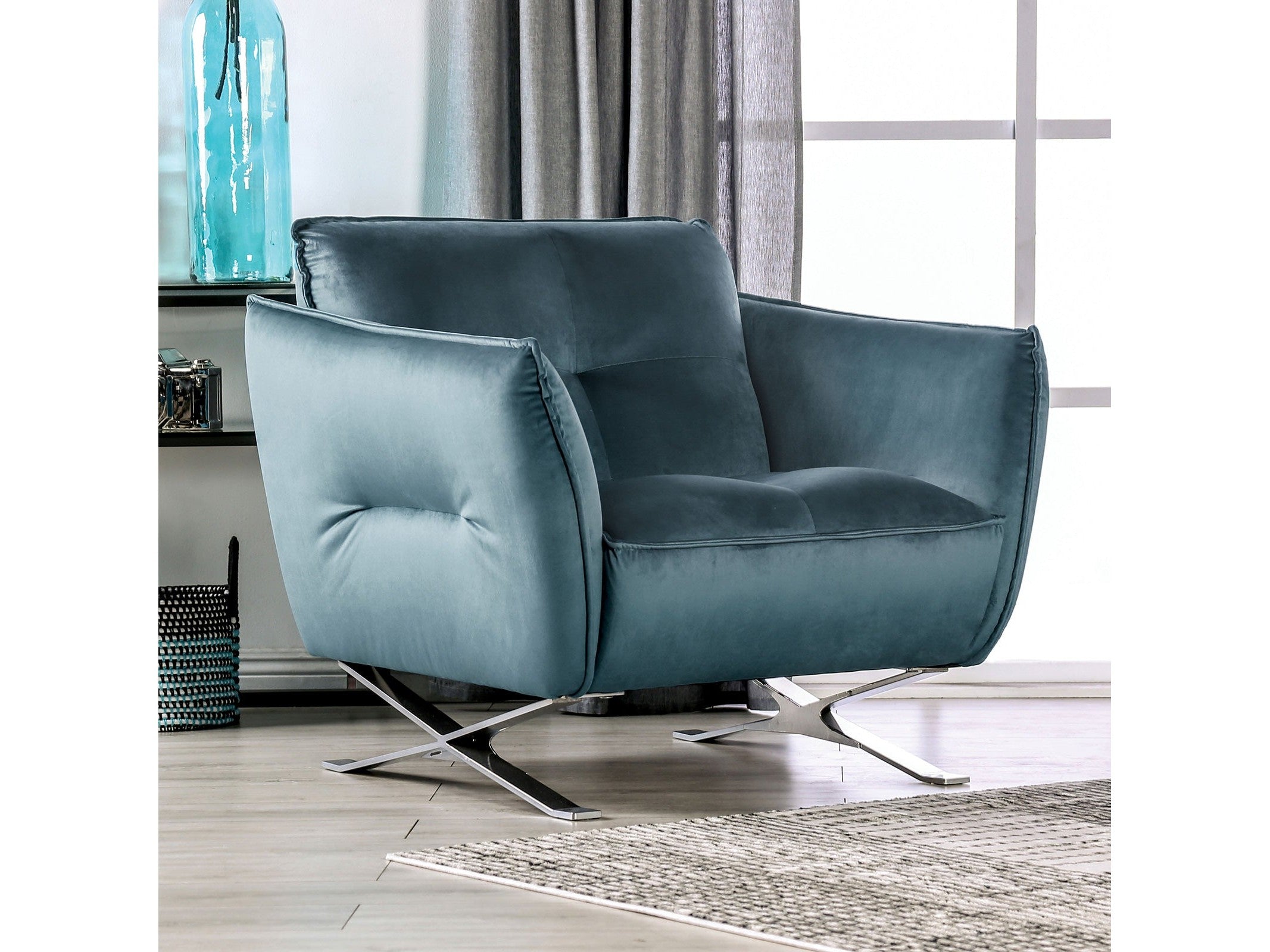 Civellutino Teal Chair