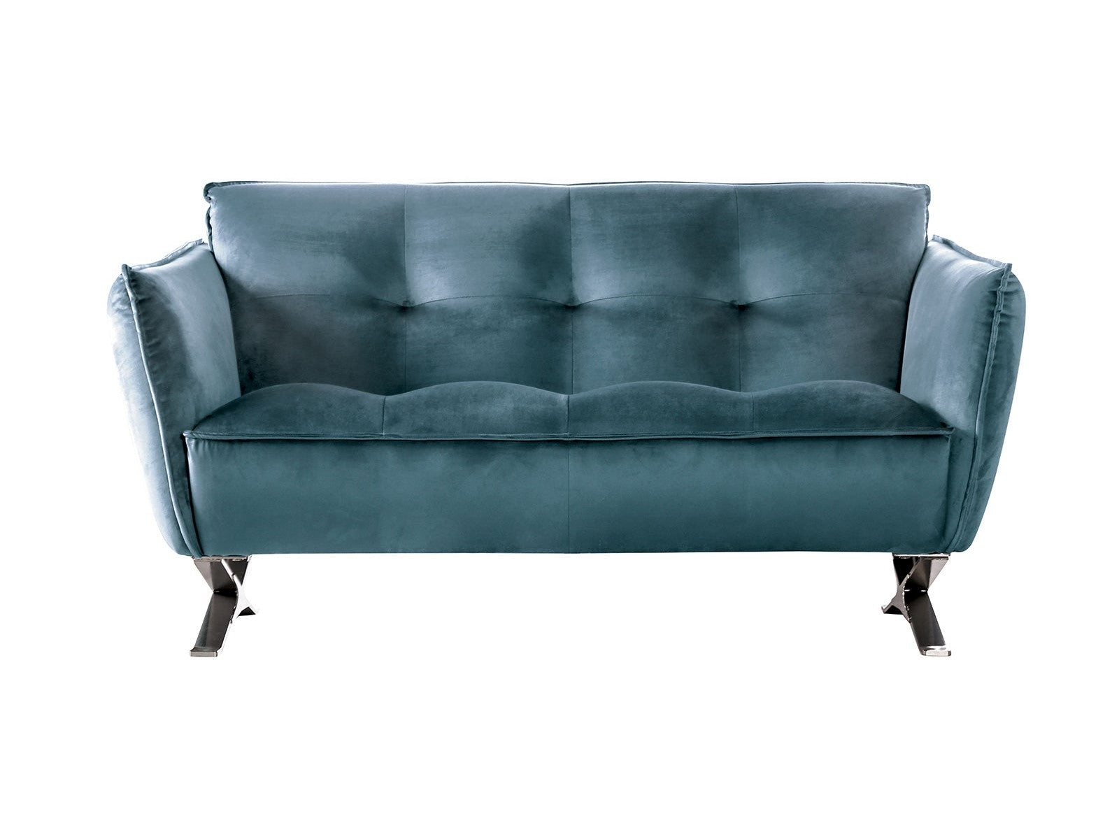 Civellutino Teal Loveseat