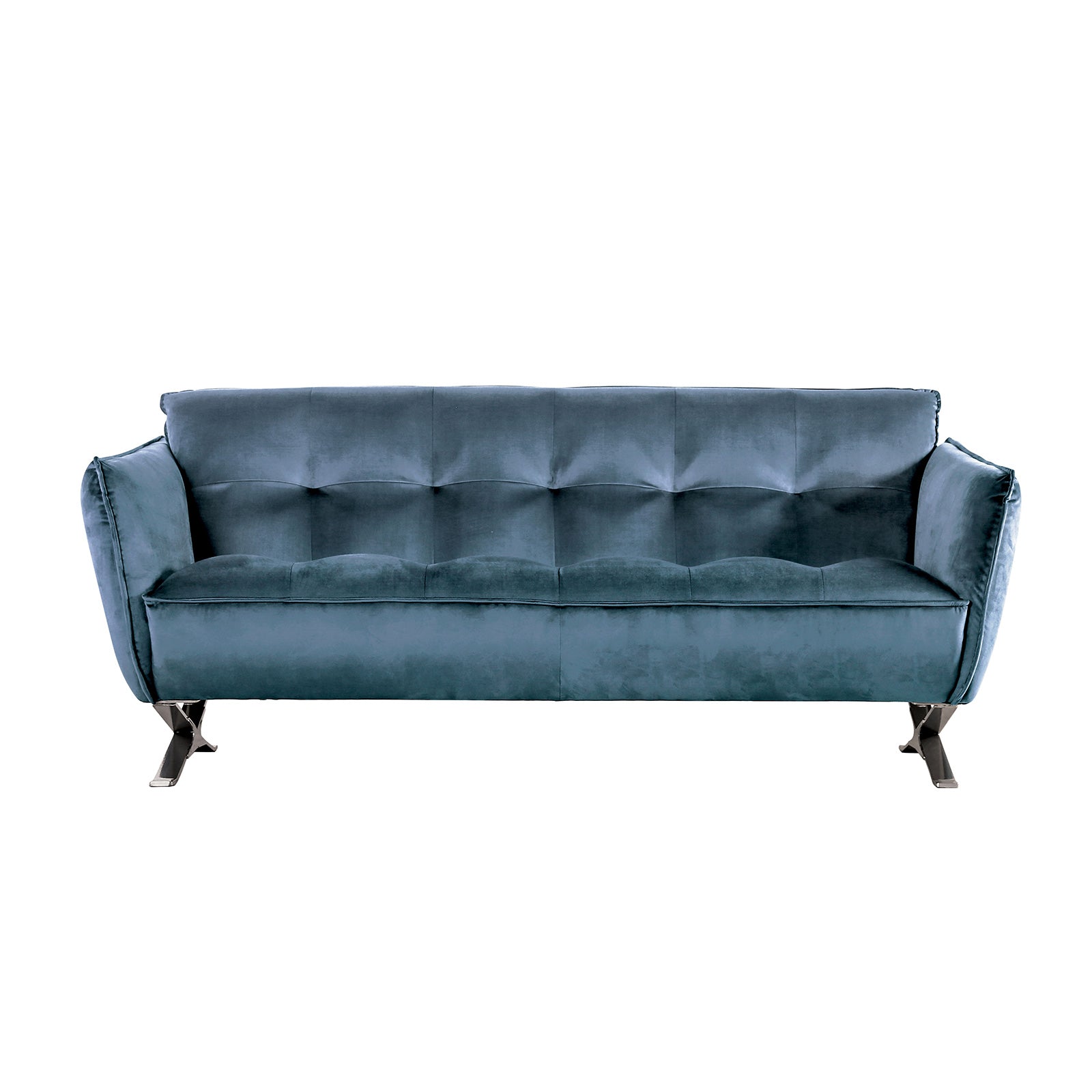 Civellutino Teal Upholstery Living Room Set