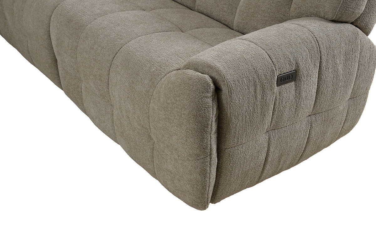 Clemens Beige Power Sectional