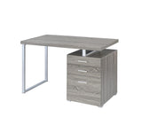 G800520 Contemporary Weathered Grey Writing Desk