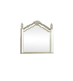 Heidi Arched Dresser Mirror Metallic Platinum