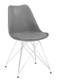Juniper Upholstered Side Chairs Grey (Set of 2)