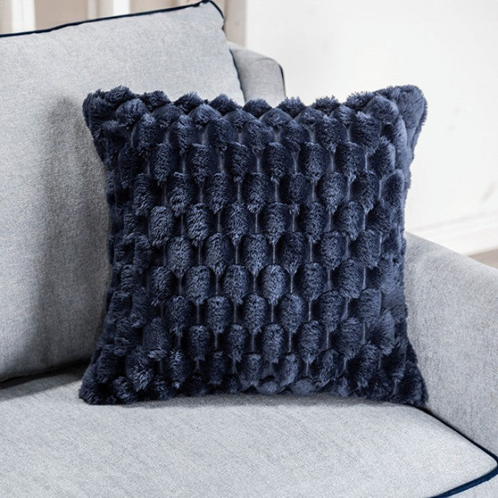 Colindale Gray/Blue Upholstery Living Room Set