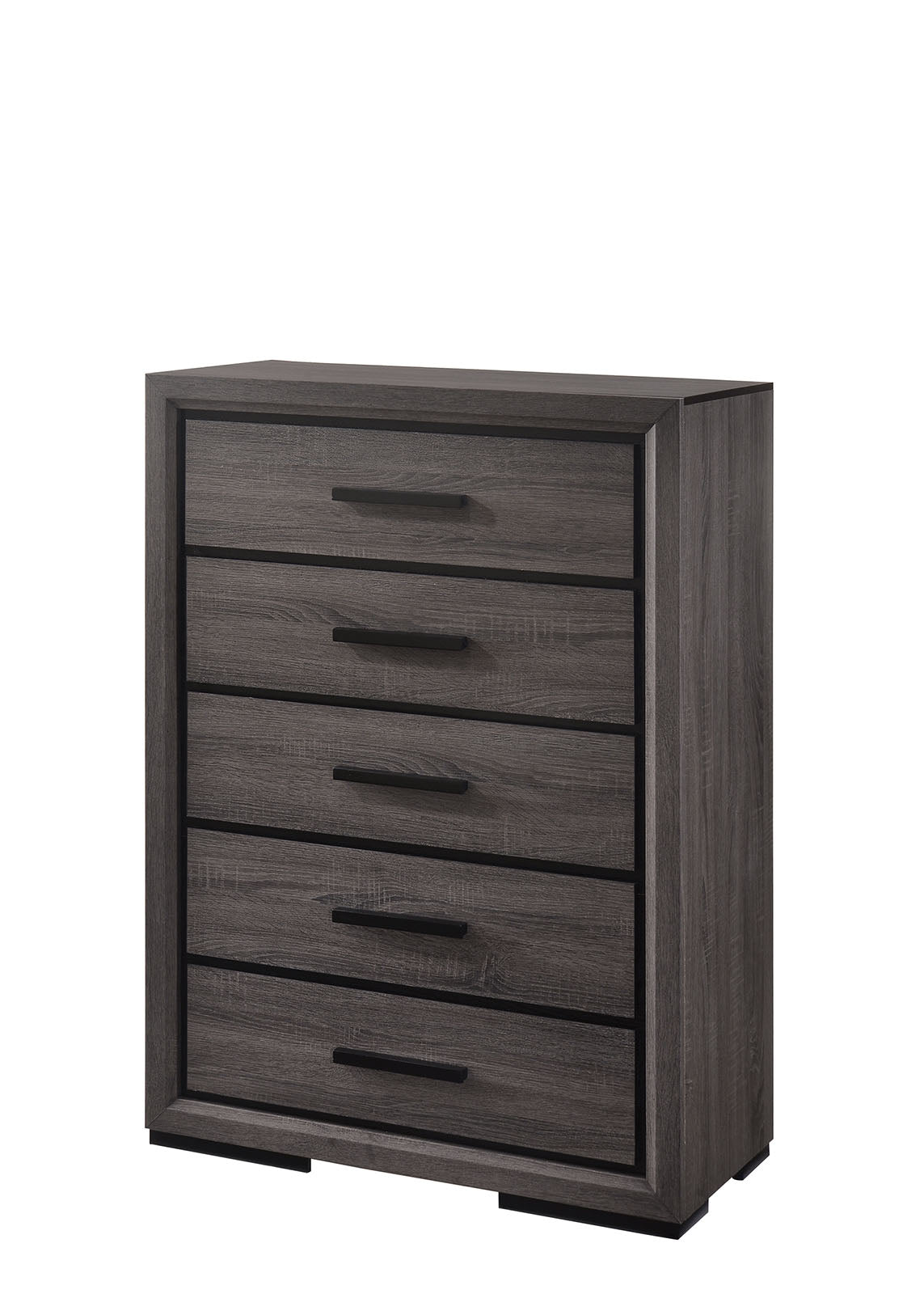 Conwy Gray 5 Pc. Queen Bedroom Set w/ Chest