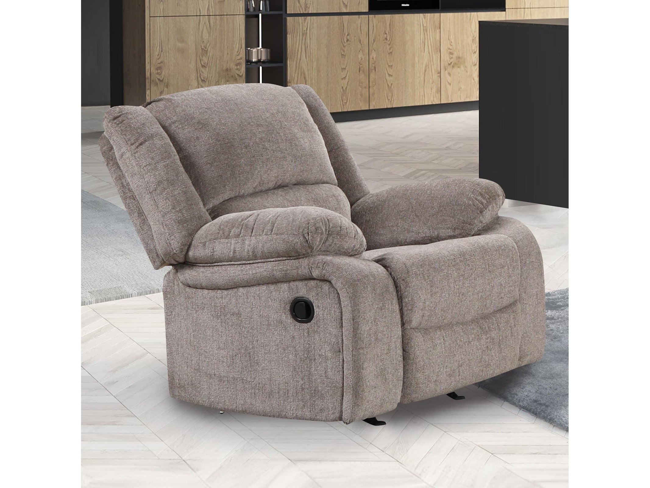 Cosimo Mocha Manual Recliner