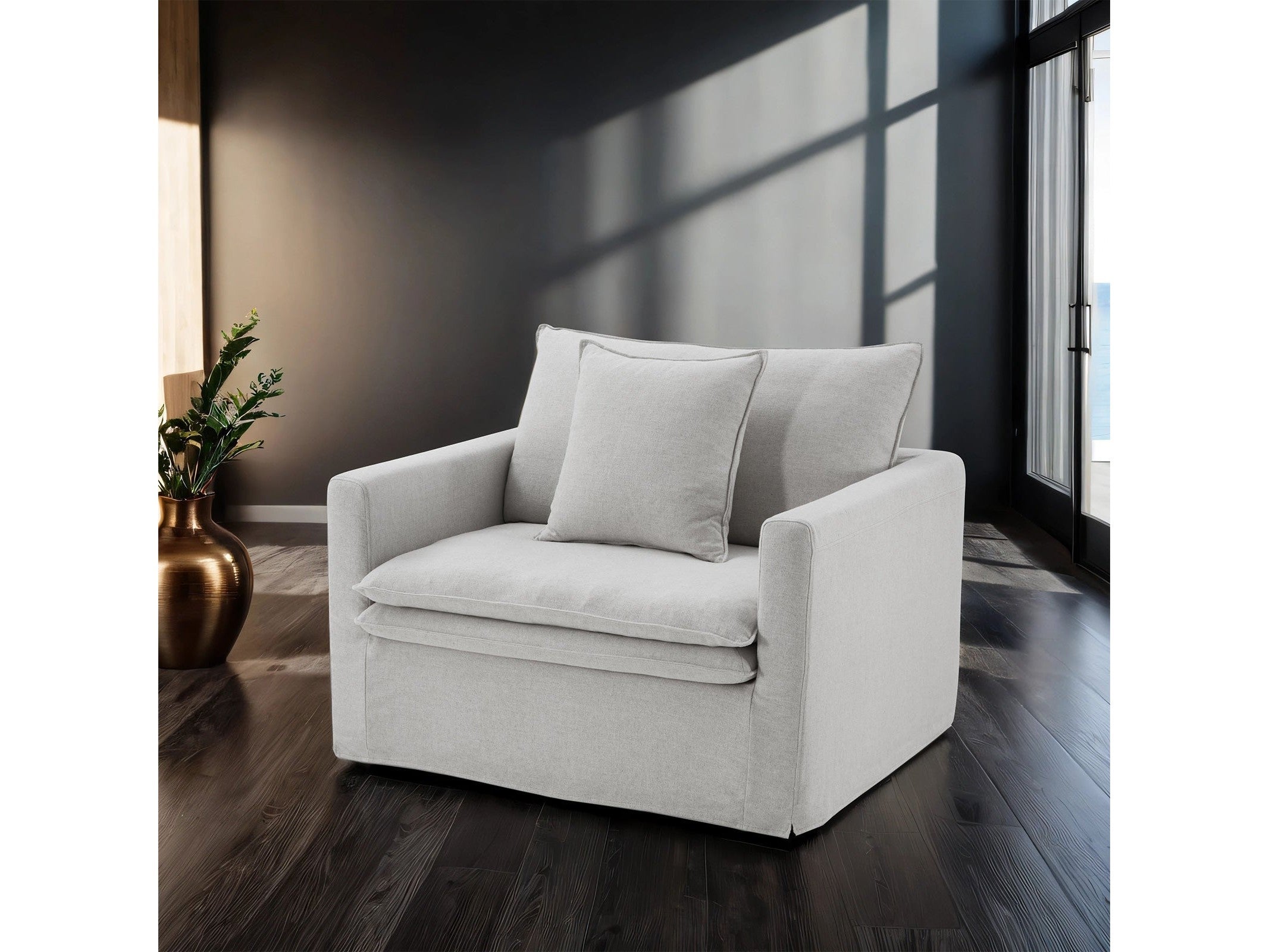 Crayford Light Gray Chair