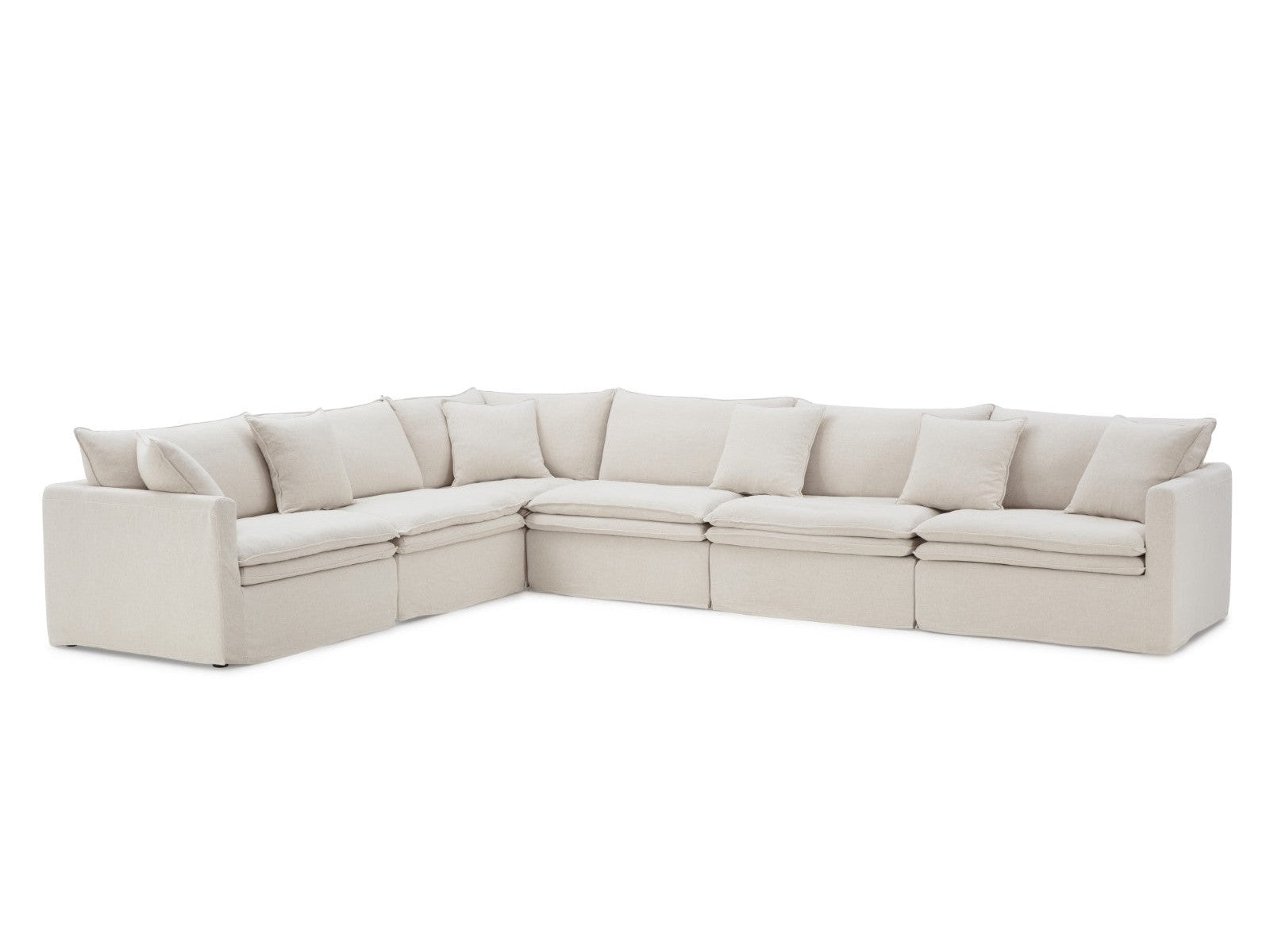 Crayford Taupe Sectional