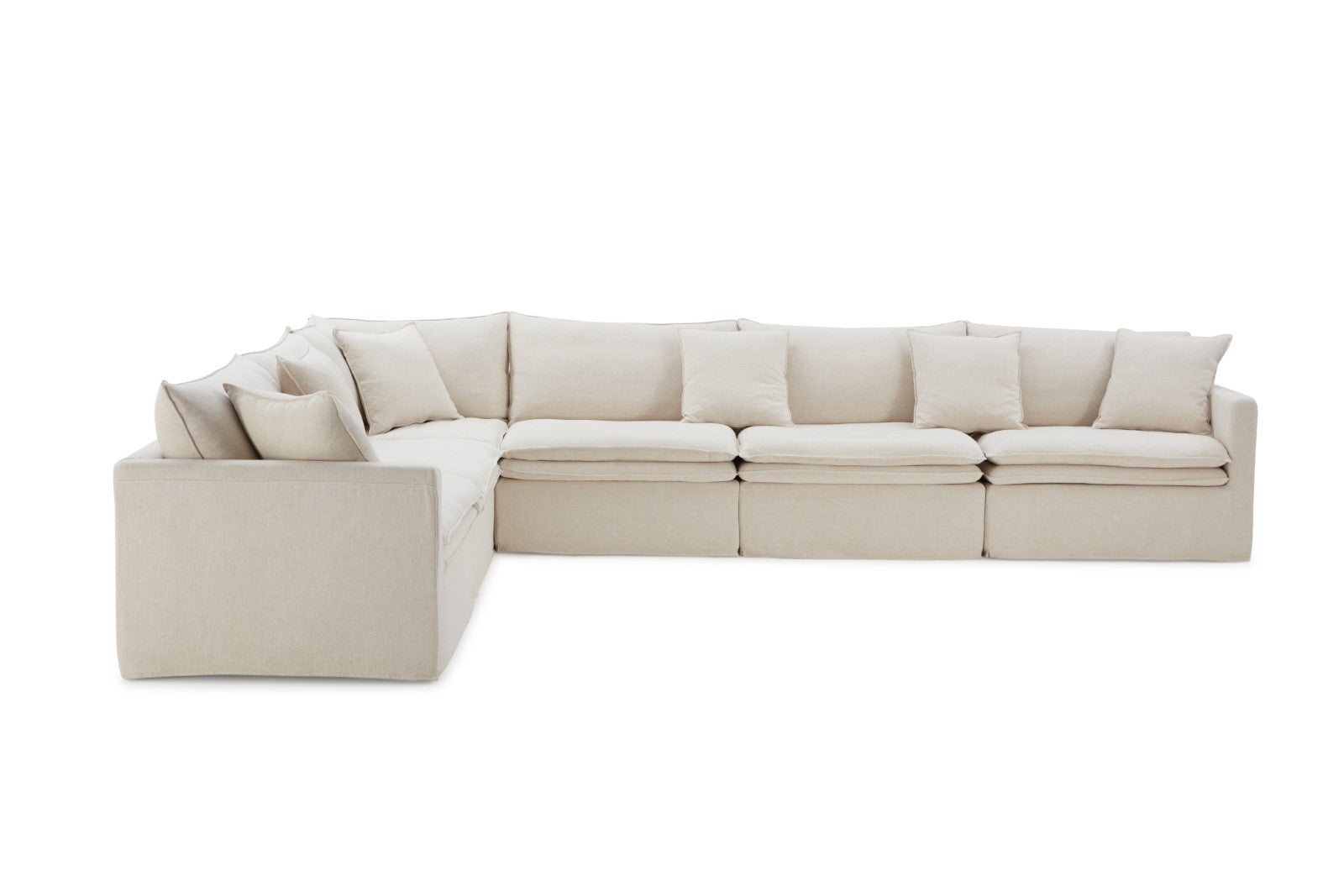 Crayford Taupe Sectional