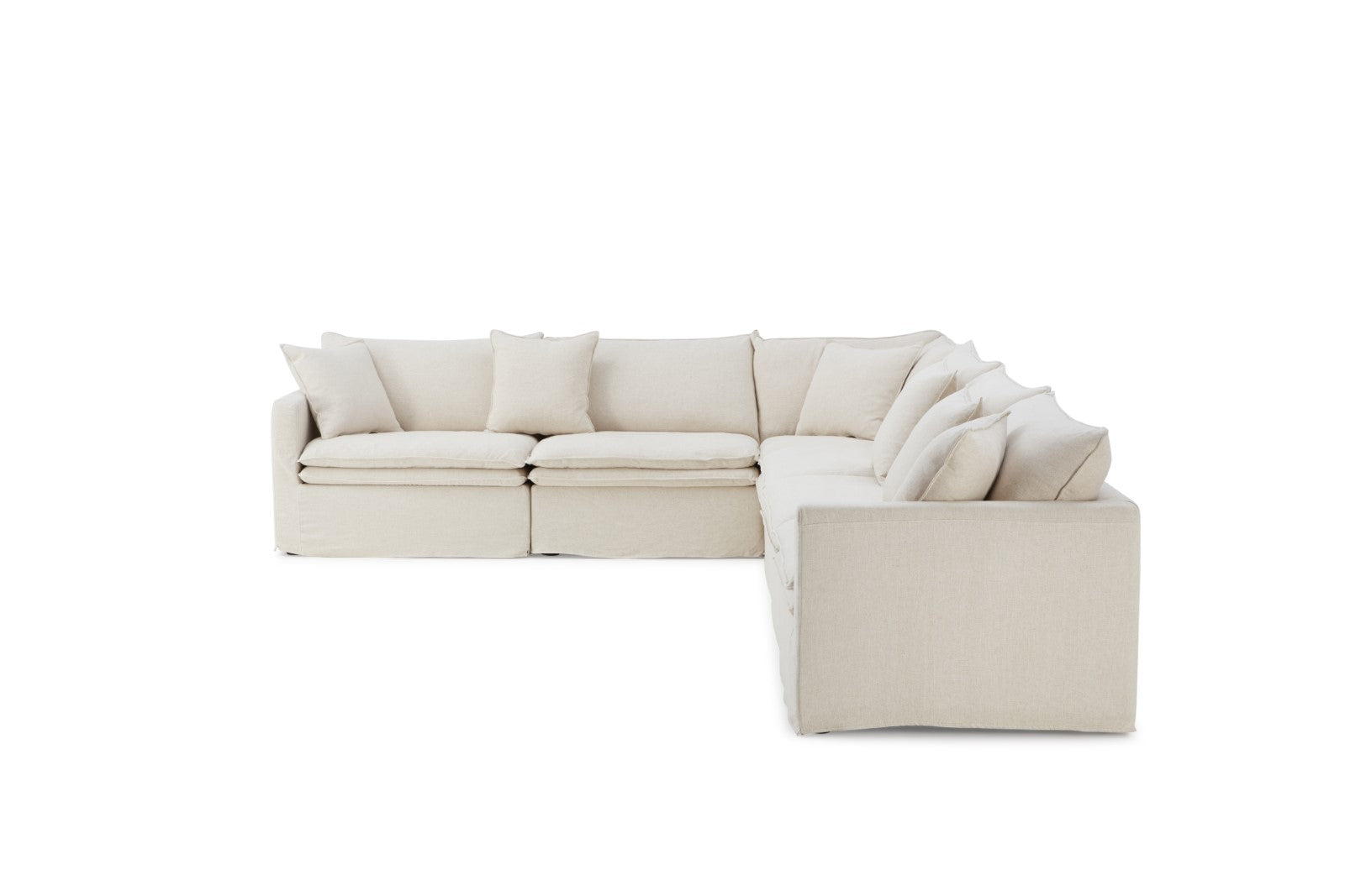 Crayford Taupe Sectional