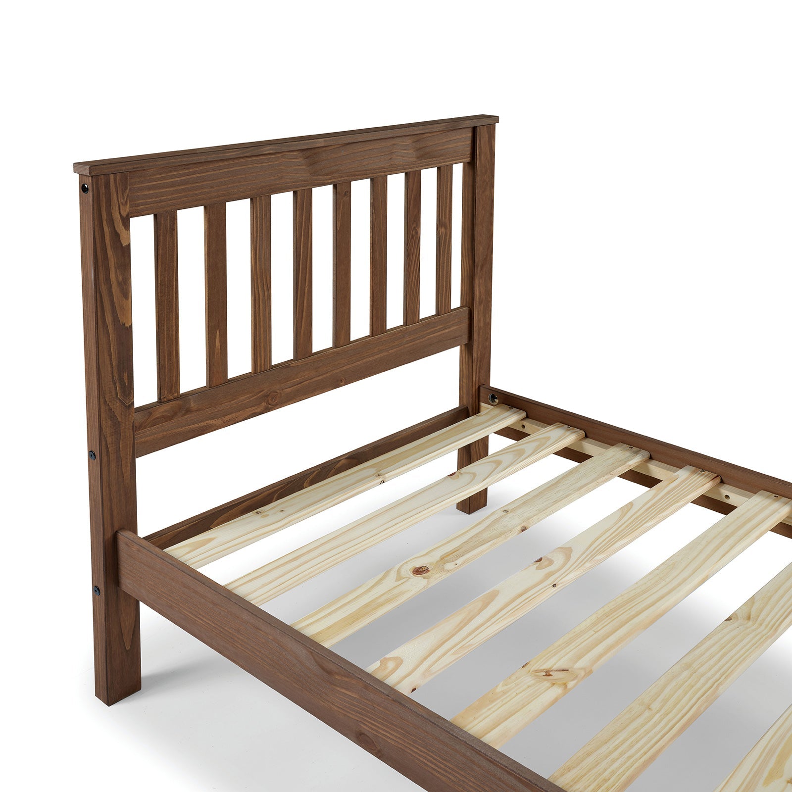 Creswell Mahogany Twin Bed