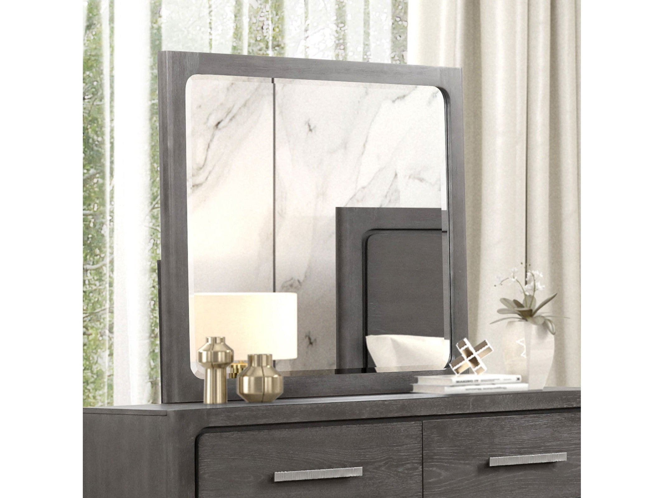 Crowthorne Warm Gray Mirror