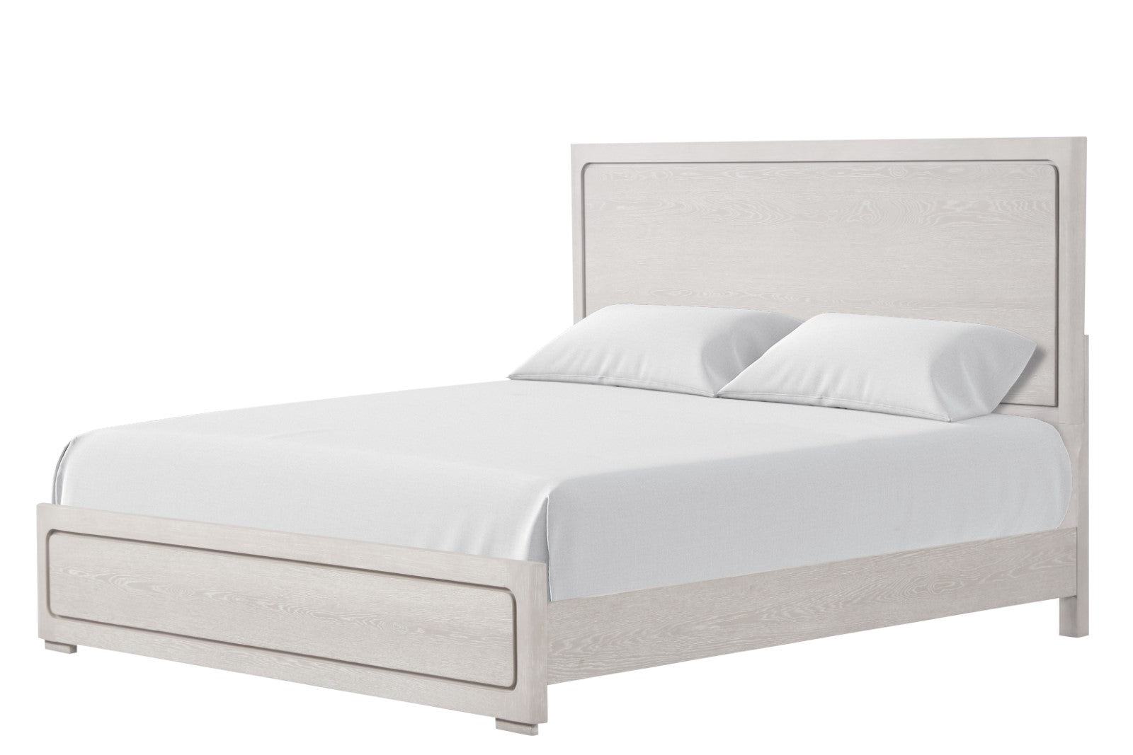 Crowthorne White Oak Queen 4 Piece Bedroom Set