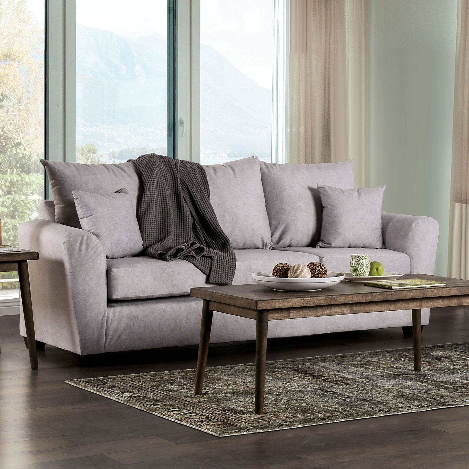 Croydon Light Gray Sofa & Loveseat