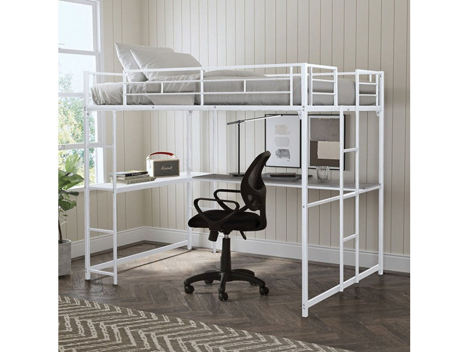 Cybill White Bunk Bed