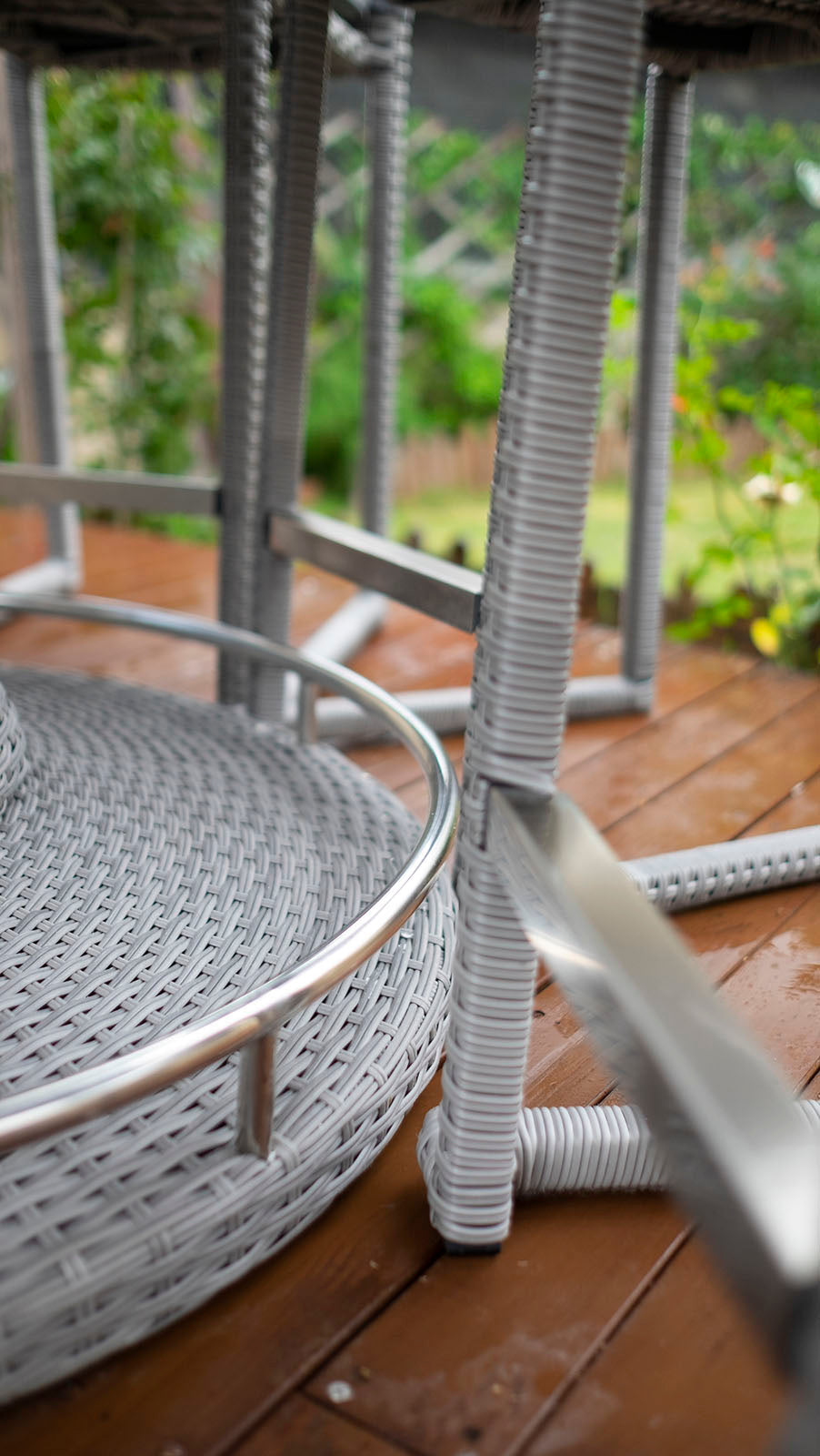 Cyprus Gray Outdoor Bar Table