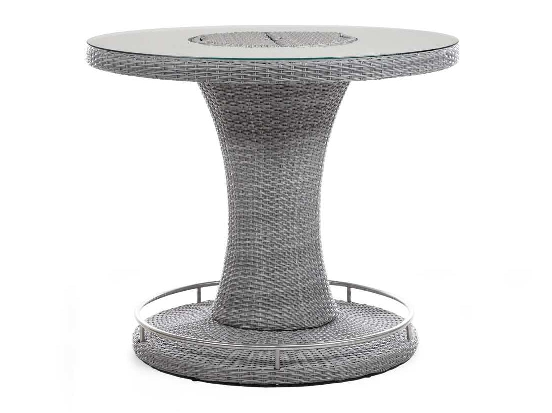 Cyprus Gray Round Outdoor Table Premium
