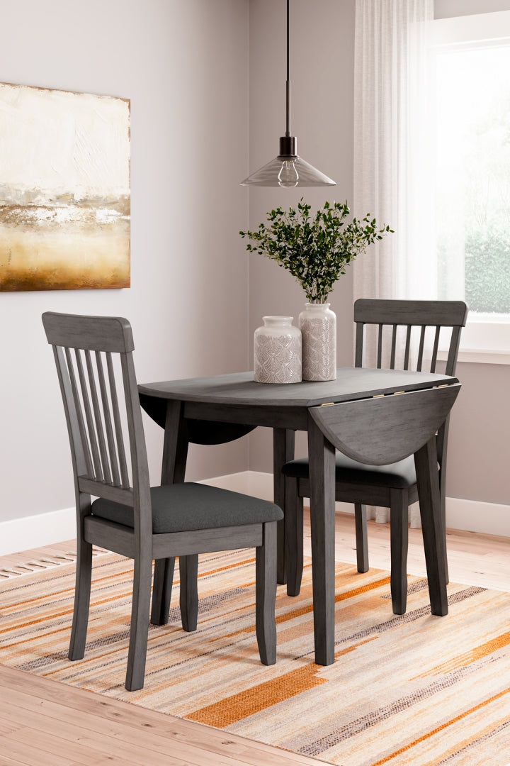 Shullden Dining Table and 4 Chairs