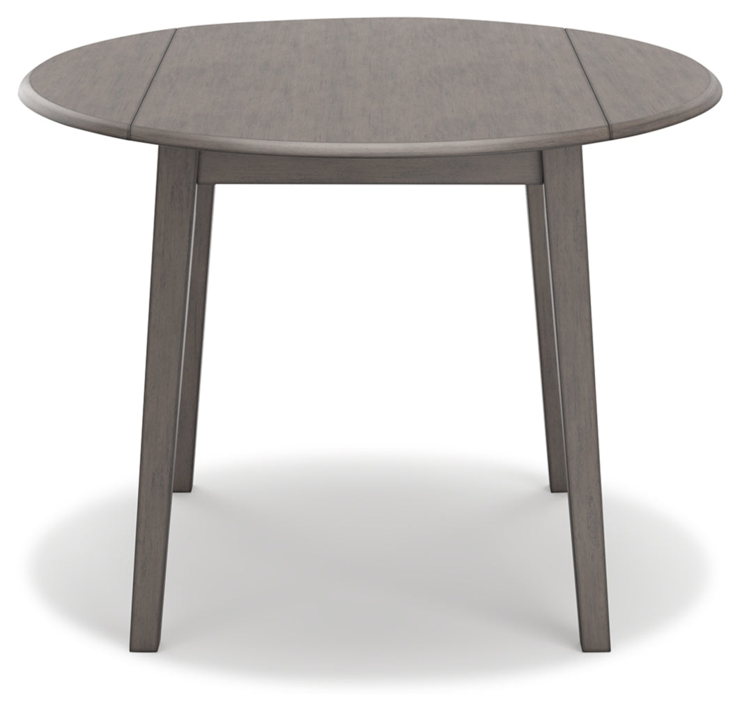 Shullden Round Dining Room Drop Leaf Table