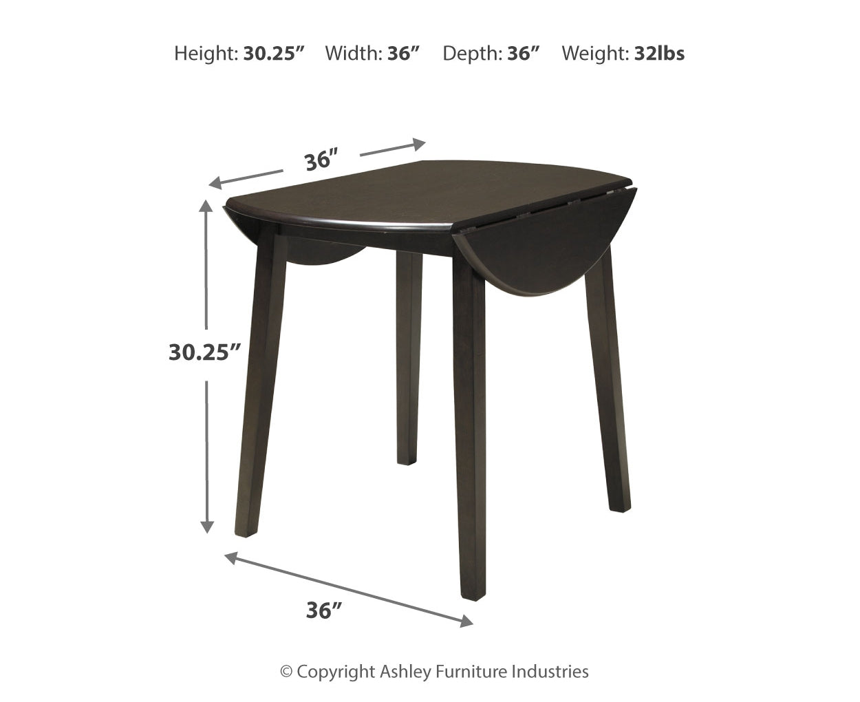 Hammis Dining Set (Up to 4 Chairs)