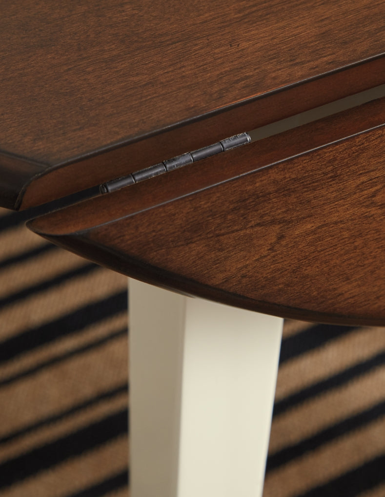 Woodanville Round Dining Room Drop Leaf Table