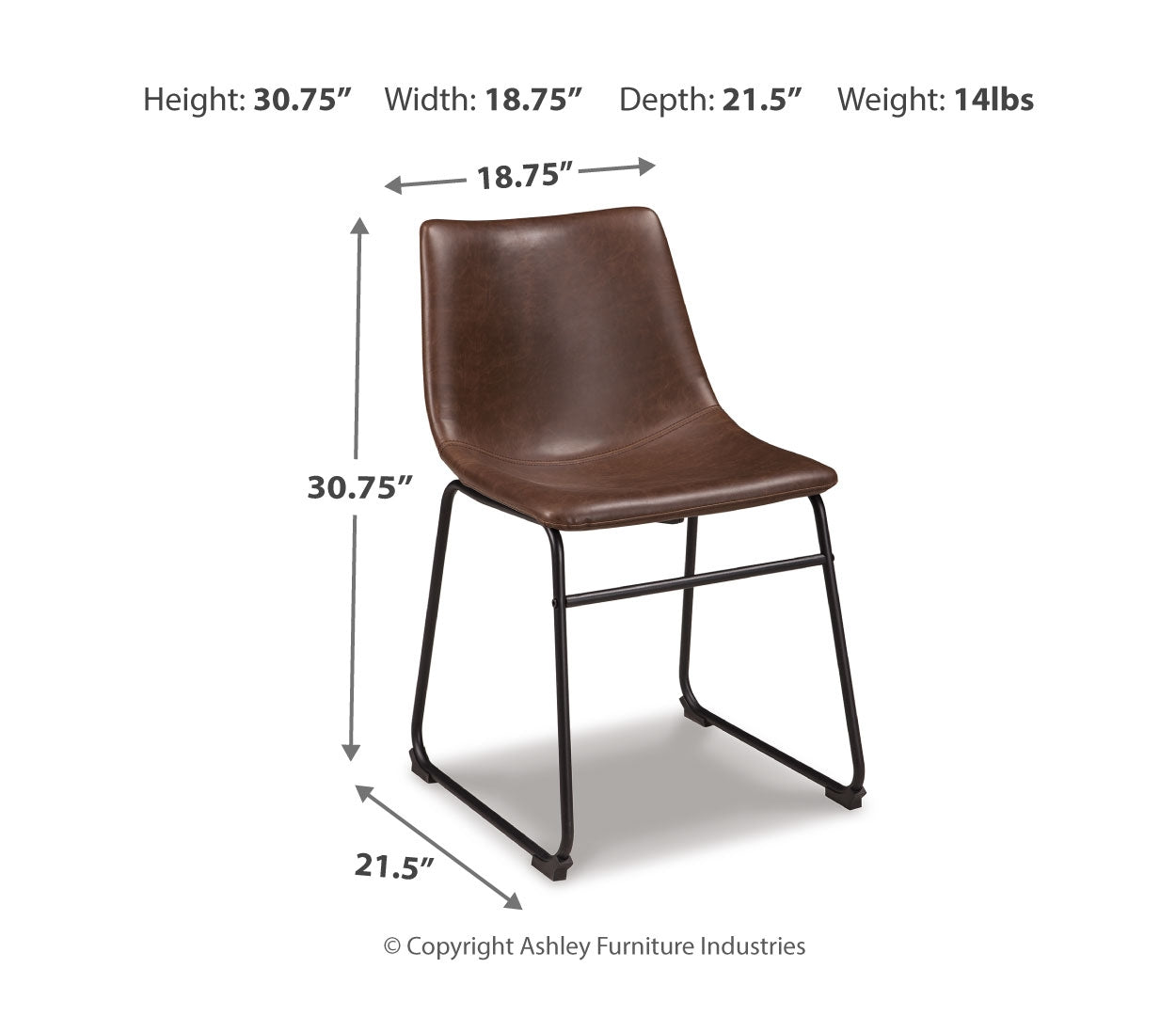 Centiar Dining Table and 4 Chairs