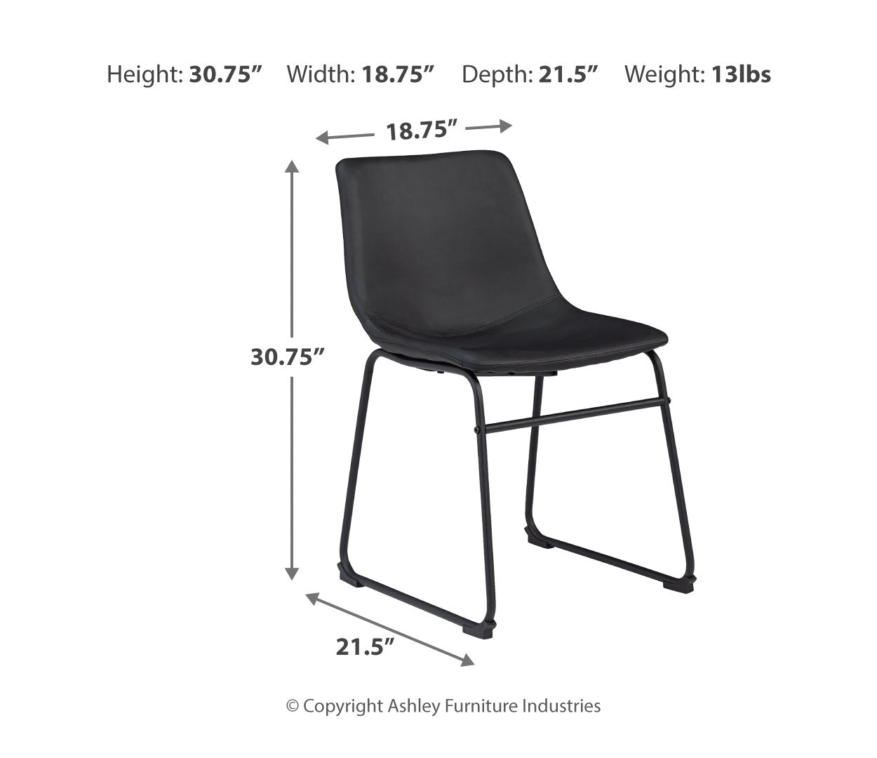 Centiar Dining Table and 4 Chairs