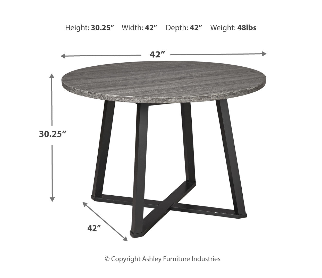 Centiar Dining Table and 4 Chairs