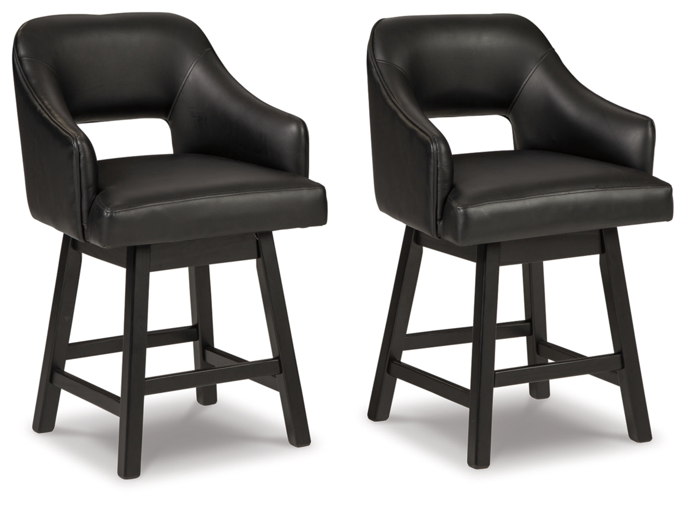 Tallenger Upholstered Swivel Barstool