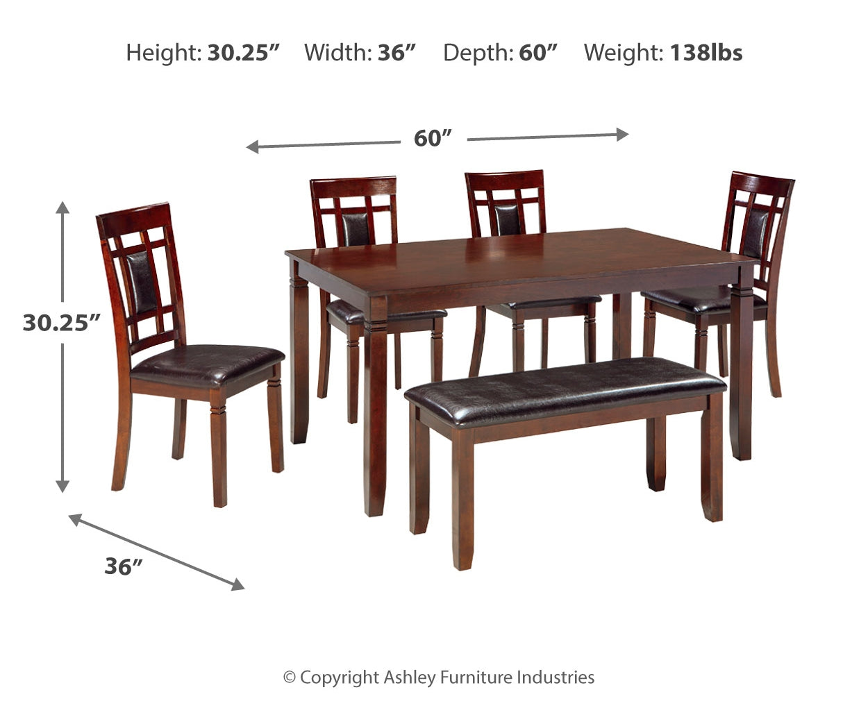 Bennox Dining Room Table Set