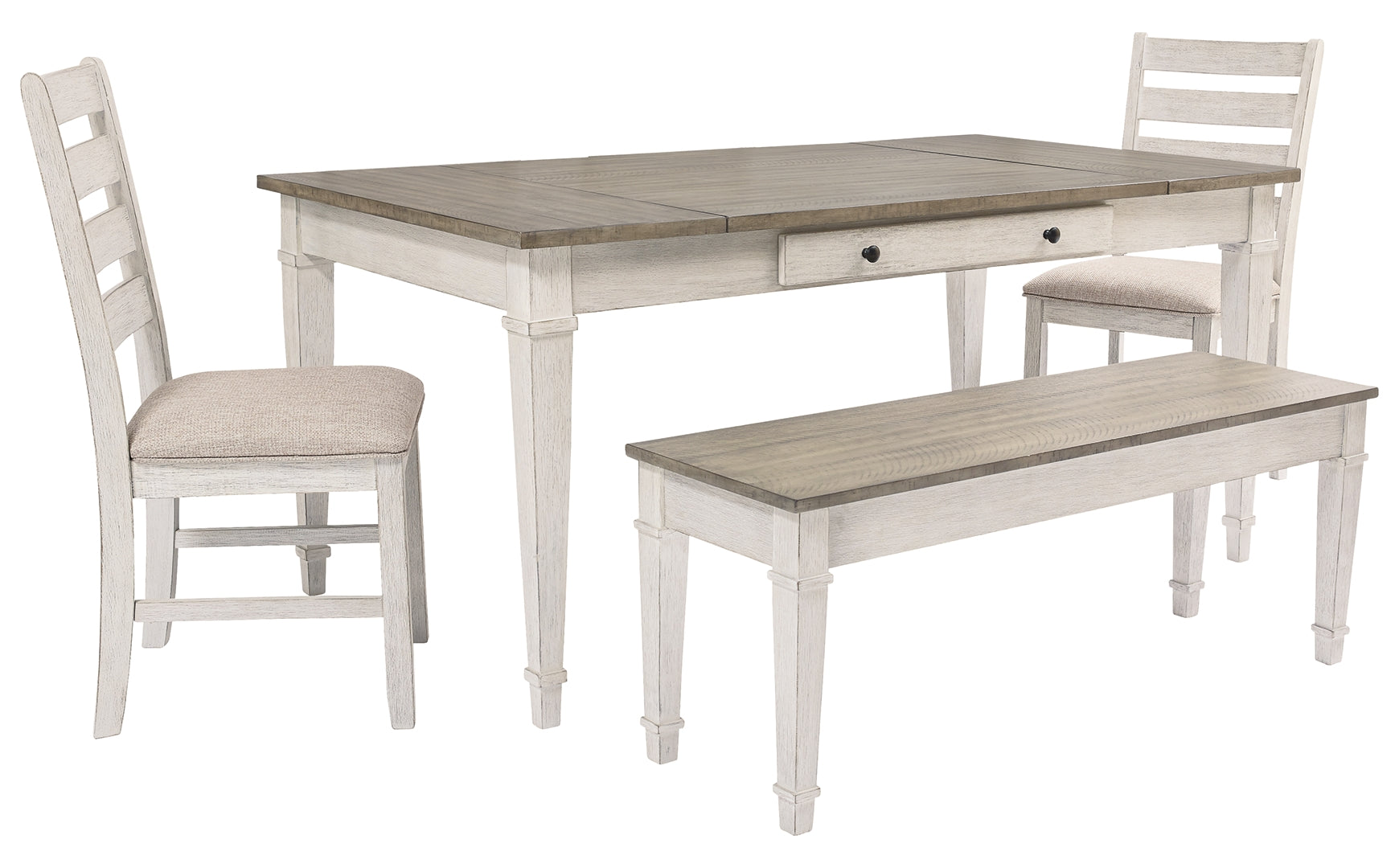 Skempton Counter Height Dining Table and 4 Barstools