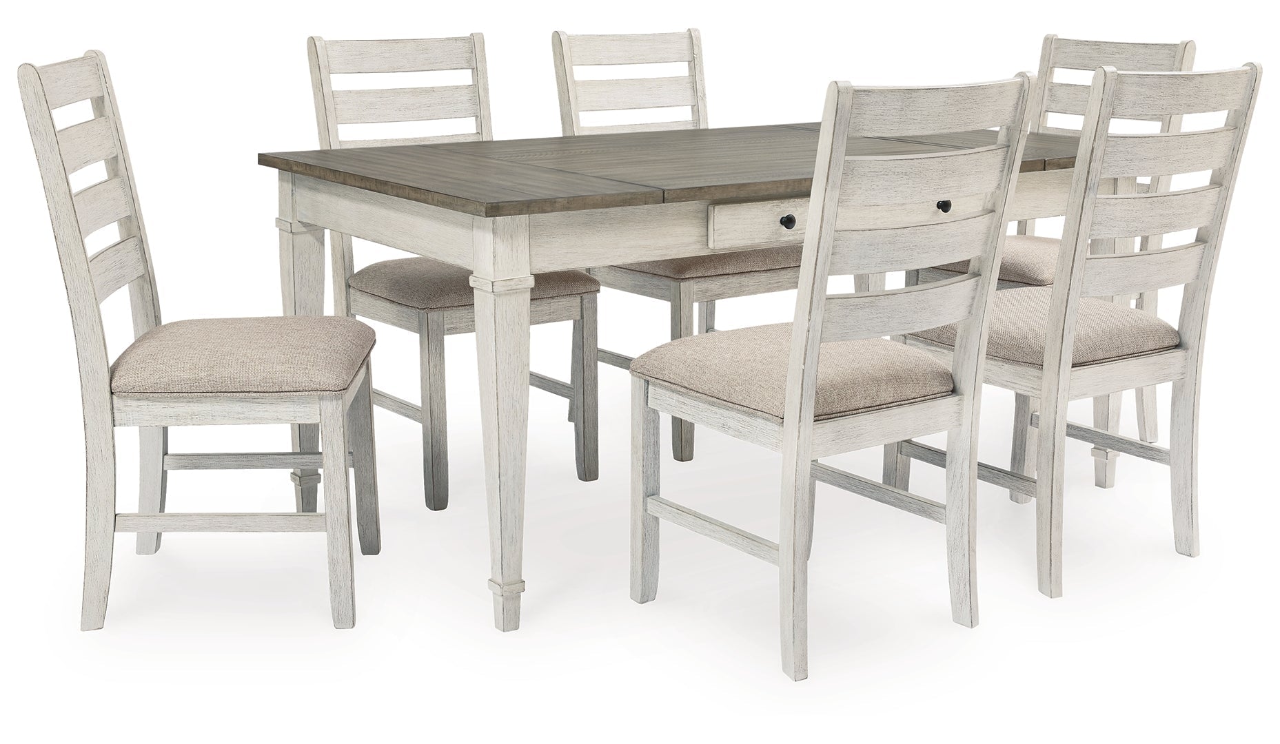 Skempton Counter Height Dining Table and 4 Barstools