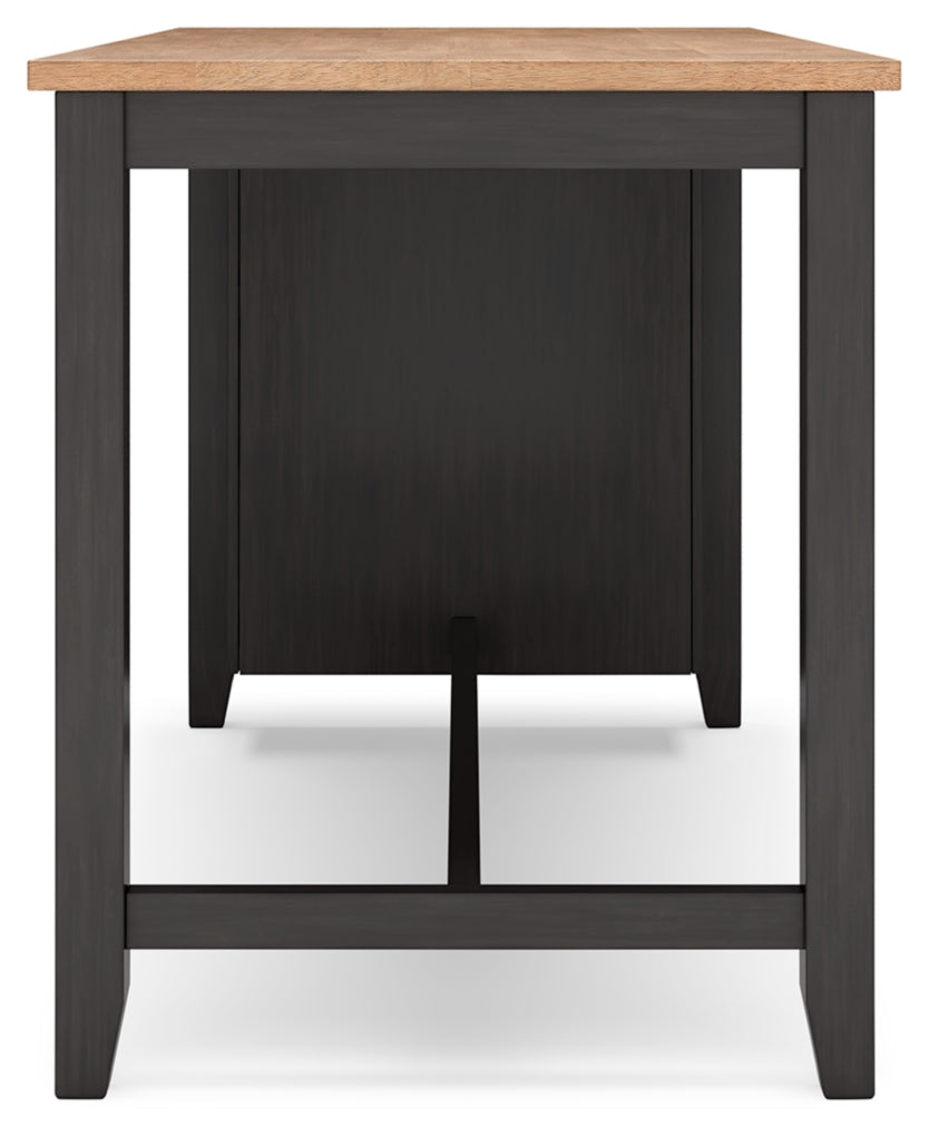 Gesthaven Dining Set (Up to 4 Barstools)