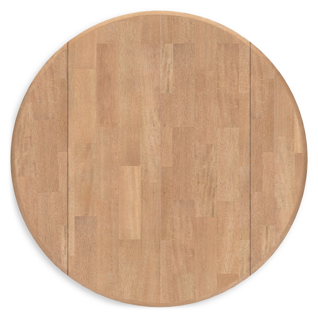 Gesthaven Round Dining Room Drop Leaf Table