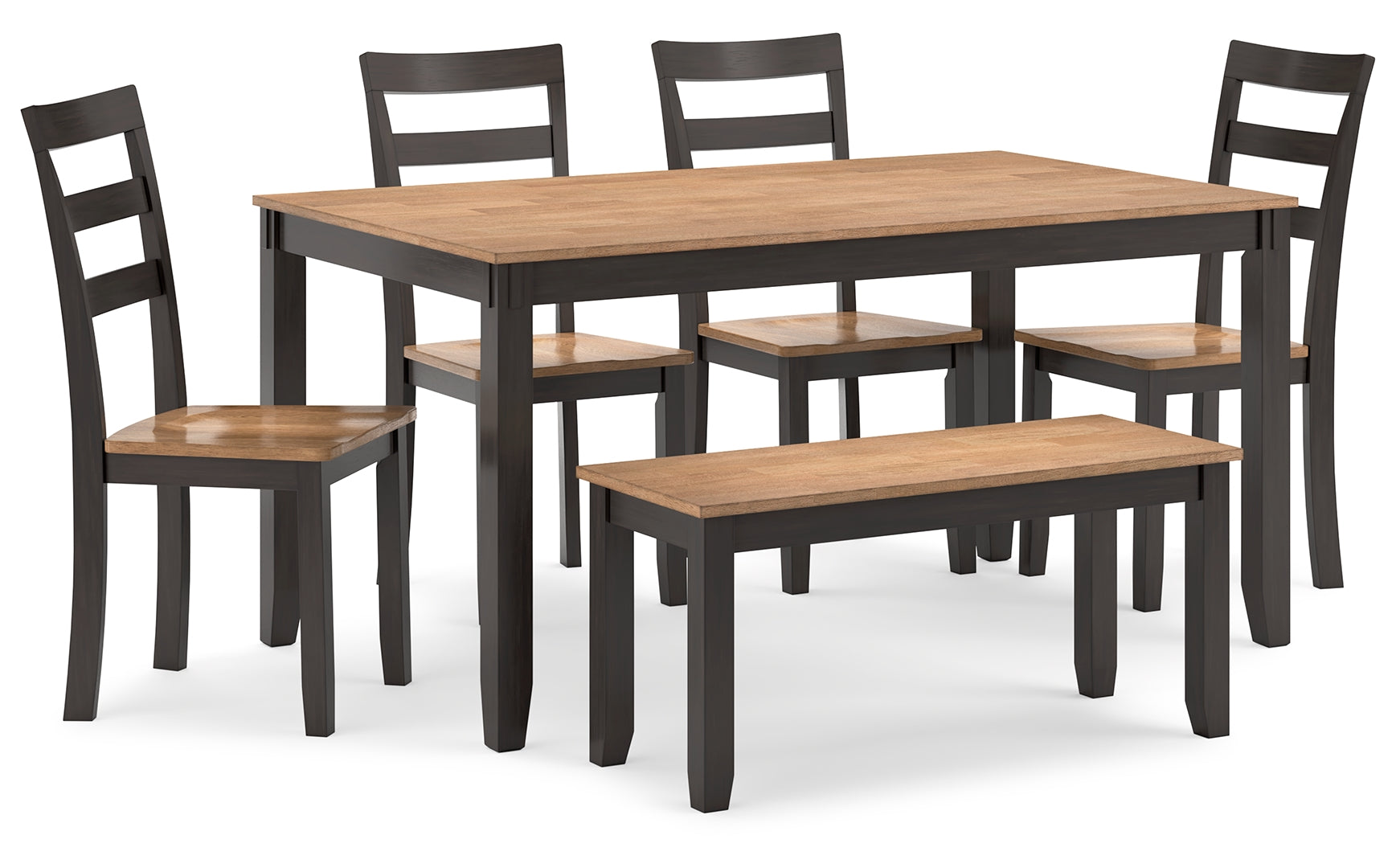 Gesthaven Counter Height Dining Table and 2 Barstools