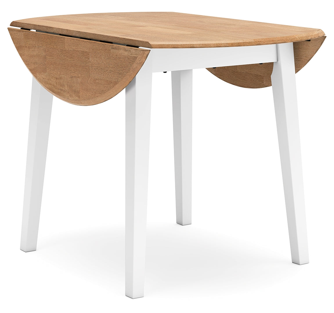 Gesthaven Round DRM Drop Leaf Table