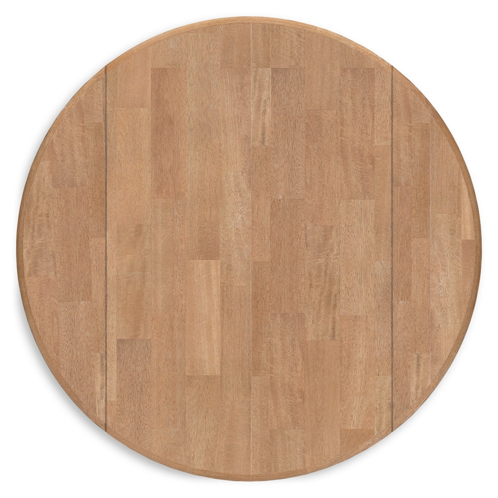 Gesthaven Round Dining Room Drop Leaf Table