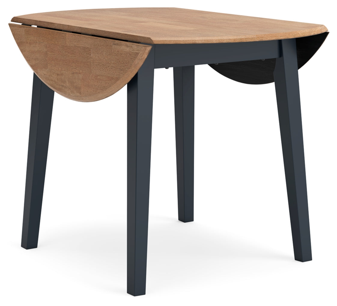 Gesthaven Round Dining Room Drop Leaf Table