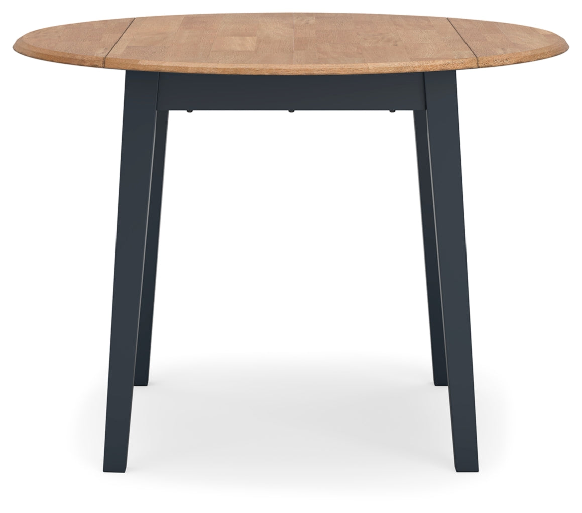 Gesthaven Round Dining Room Drop Leaf Table