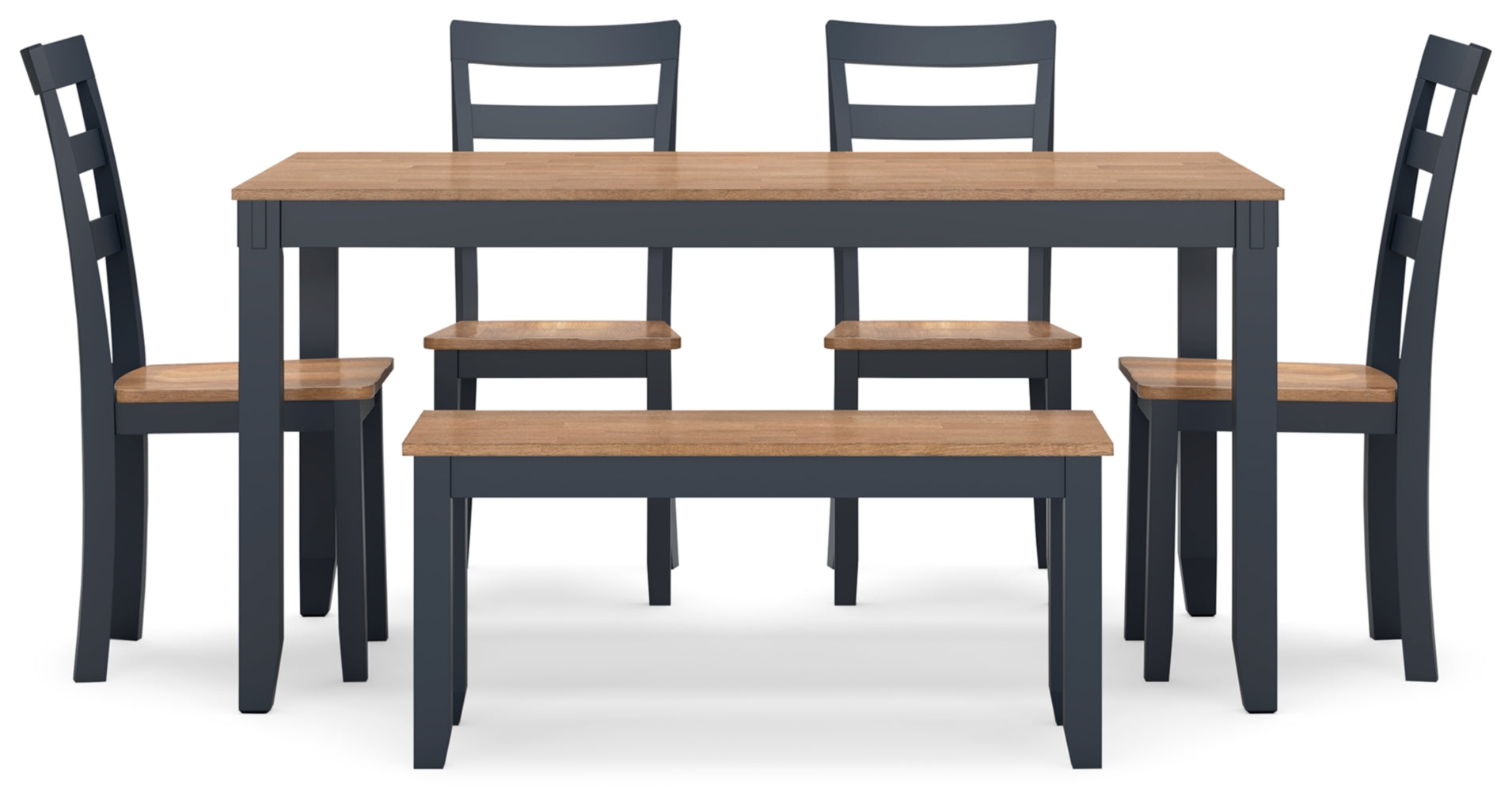 Gesthaven Dining Set (Up to 4 Barstools)