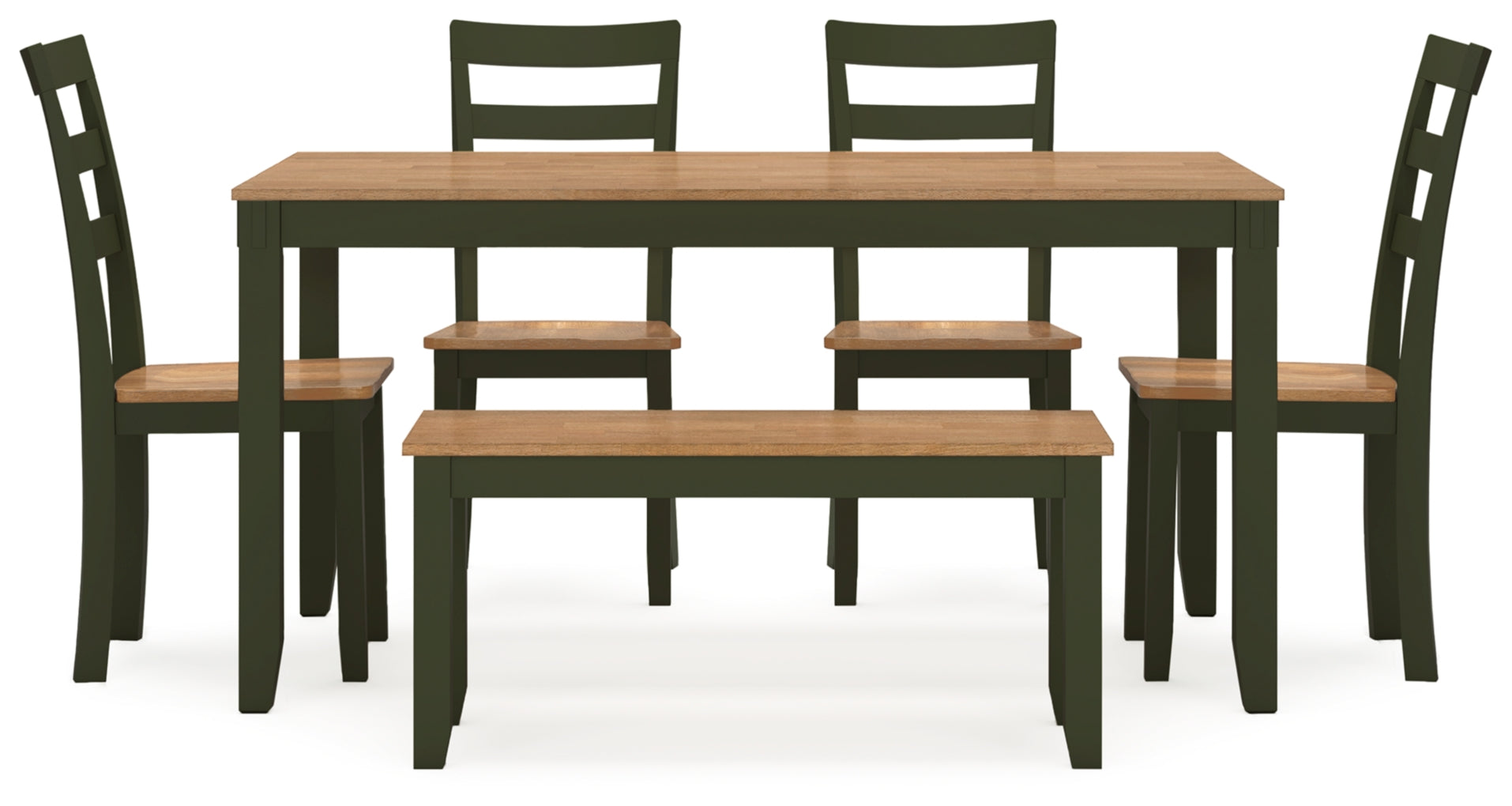 Gesthaven Dining Set (Up to 4 Barstools)